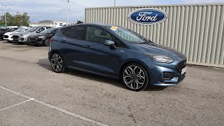 Ford Fiesta 10 EcoBoost Hybrid mHEV 125 ST LINE X  EA72PXF [upl. by Lise470]