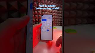 HOW TO ENABLE POWER SAVING MODE ON ONEPLUS 9 oneplus9 android tutorial fyp viralvideo [upl. by Farrington933]