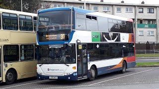 37A Stagecoach Fife Scania N230UD OmniCity 15068 LX09 AEO [upl. by Sackville]