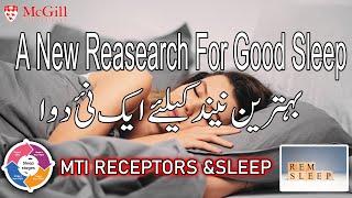 A New Reasearch For Good Sleep I MTI Receptor amp Sleep I medical mcgilluniversity university [upl. by Gwendolin]