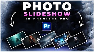 SIMPLE Photo SLIDESHOW Montage In Premiere Pro [upl. by Nonad608]