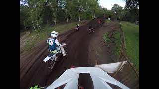 Hawkstone Park Mx TrackBSMA Nationals Race 4 2024Full Race GoPro Video [upl. by Wendell874]