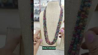 Handmade Multi Layer Real Beads Mala at Affordable Price WhatsApp 7842720560BeadsLover Beads sale [upl. by Alakim]