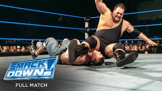 FULL MATCH  Eddie Guerrero amp John Cena vs Brock Lesnar amp Big Show SmackDown Feb 12 2004 [upl. by Milone]