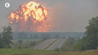 Gigantische explosie gefilmd [upl. by Clywd]