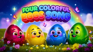 Surprise Eggs Kids Song  Colorful Eggs  BluLoo Nursery Rhymes amp Kids Songs [upl. by Emoryt]