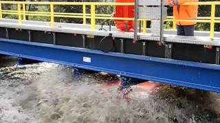 Surface aerators waste water treatment [upl. by Lindahl]