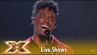 Dalton Harris Sings The BIGGEST SONG EVER LIVE TV Incredible Live Shows 2  The X Factor UK 2018 [upl. by Wyler]