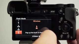 Sony Alpha Tutorial  Setting up a Camera for Wireless Flash pre2019 [upl. by Loralee980]