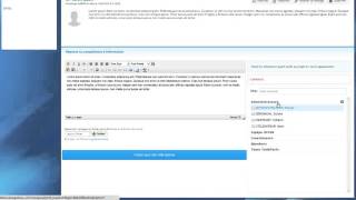 Comment répondre à un message sur le forum [upl. by Atirehs]