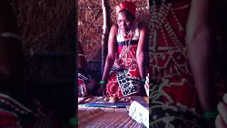 Sangoma ceremony for divinationthrowing bones in South Africa near Hazyview [upl. by Borgeson]