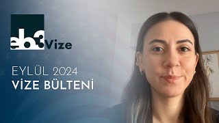 Eylül 2024 Green Card Öncelik Tarihleri Vize Bülteni [upl. by Elora]