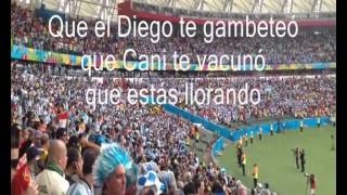 Brasil decime que se siente  Letra  Mundial Brasil 2014 [upl. by Amadas546]