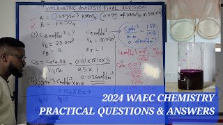 2024 WAEC CHEMISTRY PRACTICAL REDOX TITRATION final hints [upl. by Nylrats]