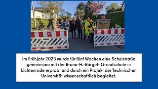 Fachgespräch Schulstraße  Projektauswertung [upl. by Wilen518]