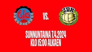 ELO  JBK PIETARSAARI  MIESTEN KAKKONEN  SU 742024  KLO 1500 [upl. by Akirehs]