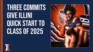 Three commits give Illini quick start to Class of 2025  Illini Inquirer Podcast [upl. by Nongim]