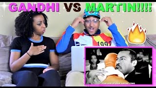 Epic Rap Battles of History quotGandhi vs Martin Luther King Jrquot Reaction [upl. by Nalyak]