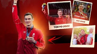 Viktor Axelsen BacktoBack Olympic Champion 🥇  Paris 2024 Family Vlog [upl. by Hachman669]