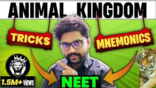 Animal Kingdom Full Chapter TRICKS🔥🔥 Easiest Tricks✌️ Neet 2021 amp Neet 2022  Biology Ncert [upl. by Nikita347]