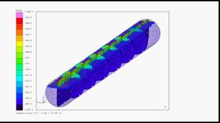 simulation of ullage collapse postfill in LNG rail car [upl. by Celestyn]