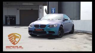 ORACAL 970RA Matte Ultramarine Violet 970RA319M BMW M3 [upl. by Nelad618]