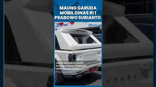 Inilah Penampakan Mobil Maung Garuda Produk Pindad Jadi Mobil Dinas RI 1 Prabowo Subianto [upl. by Malissia156]