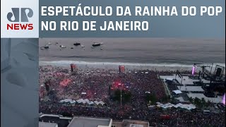 Público começa a chegar em Copacabana para show de Madonna [upl. by Artied]