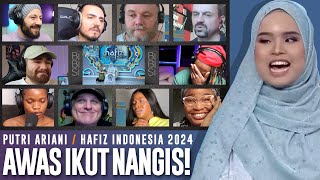 AWAS IKUT NANGIS❗💥 Putri Ariani Hafiz Inonesia 2024 Reaction Mashup bibisi [upl. by Anavoig]