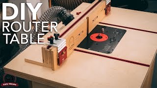 DIY Router Table Build FREE PLANS [upl. by Dzoba]