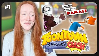 I played ToonTown Corporate Clash for the first time… [upl. by Ihcego609]