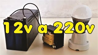 INVERSOR CASERO 12 VOLT a 220 VOLT conviene fabricarlo Recalibrando [upl. by Doe941]