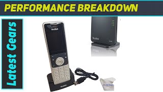 Yealink W60P IP Cordless Phone Bundle  Best DECT VoIP Handset for Office Use [upl. by Ahsehat]