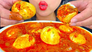 ASMR SEAFOOD BOIL SAUCE WITH EGGS AND POTATO  EATING SOUNDS  MUKBANG  ASMR Phan [upl. by Sutherland]