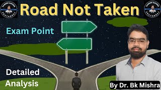 The road not taken by Robert Frost in hindi The road not taken for up pgt [upl. by Brownley]