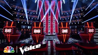 Coaches Kelly Ariana John and Blake Have Superstar Battle Advisors  The Voice 2021 [upl. by Asimaj264]