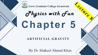 Artificial Gravity Chapter 5 FSc Part I [upl. by Yendirb596]