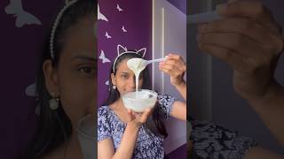 Smooth amp Silky Hair In 20 Minutes 😍Homemade DIY Hair Mask ❤️ shorts hairsmoothningmask [upl. by Auqinot]