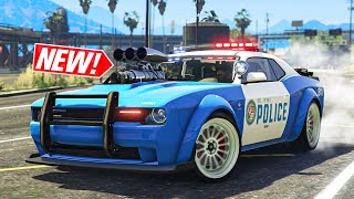 GTA 5 Online  NEW 5420000 Gauntlet Interceptor Customization Dodge Challenger [upl. by Claudy58]