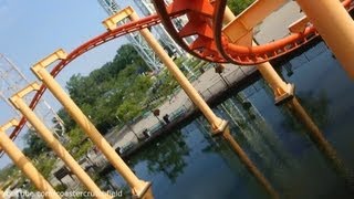 Iron Dragon HD POV Cedar Point [upl. by Allrud]