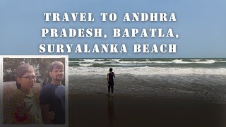 Video2Trip to Bapatla beachclosest beach from Hyderabad2024BabaiAbbaiVlogsBabaiAbbai [upl. by Nospmis]