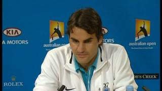 Roger Federer I am extremely talented [upl. by Pass]