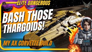 STOP Losing to Thargoids in Elite Dangerous with a Federal Corvette [upl. by Paquito]