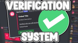 The BEST Discord Verification Bot [upl. by Bolme]