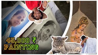 45000 painting😨 shoping in Colaba causway trending viralvideo vlog dailyvlog colaba youtube [upl. by Omsare187]