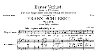 Schubert Erster Verlust D226  Peter Schreier Walter Olbertz 1965  MHS 3380 [upl. by Ezmeralda731]