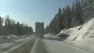 Driving from Timmins to Sudbury Ontario Canada [upl. by Edd]