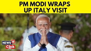 G7 Summit 2024 PM Modi Concludes Italy Visit with G7 Summit Attendance and Key Bilaterals  G18V [upl. by Grail176]