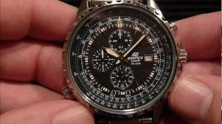 Casio Edifice aviatorpilot style watch EF527L1AVEF [upl. by Swope602]