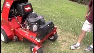 Toro 30quot Ride on Aerator [upl. by Priscella]